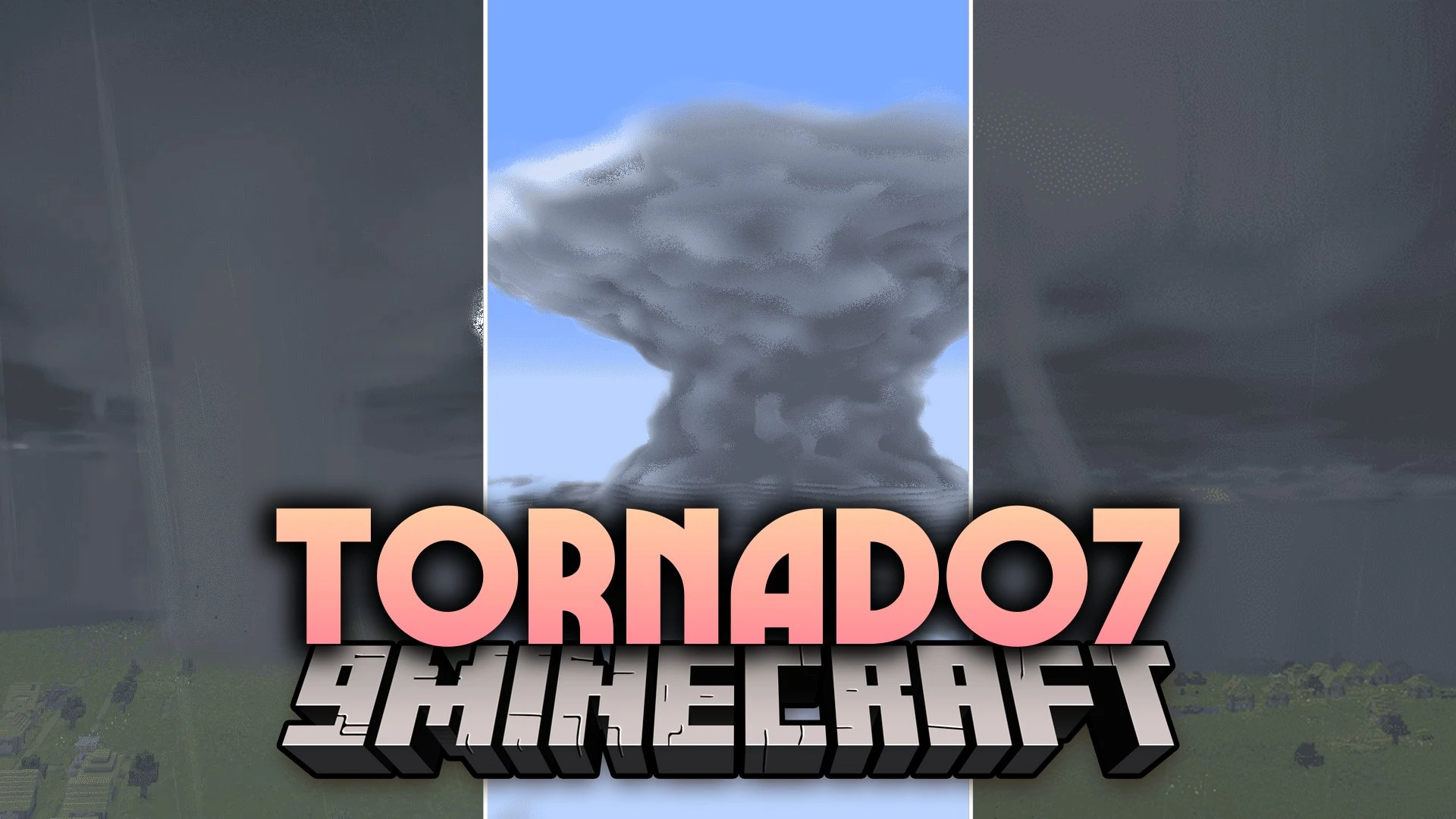 Tornado7 Mod (1.21.1, 1.20.1) – Survive Massive Twisters and Supercell Storms