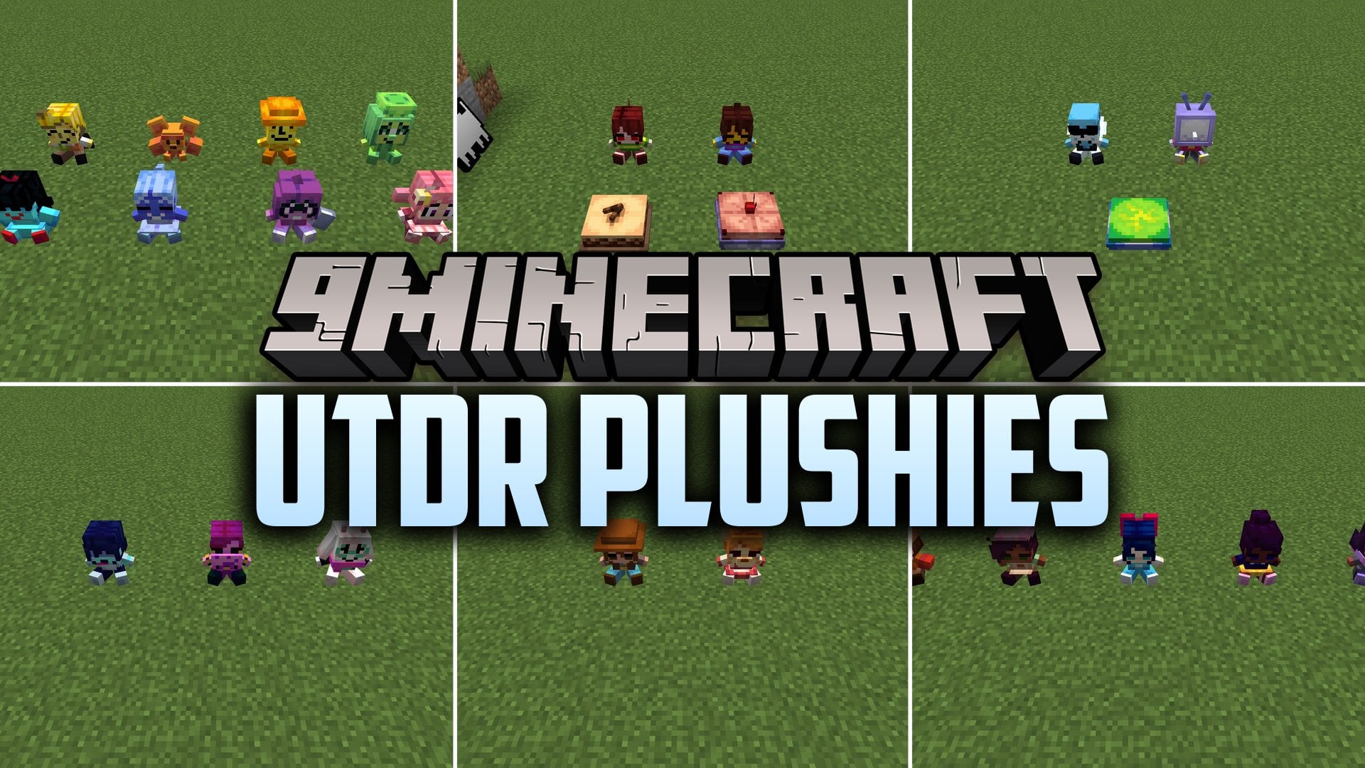 UTDR Plushies Mod (1.21.1) – Decorate Your Home with Cozy Undertale Plushies