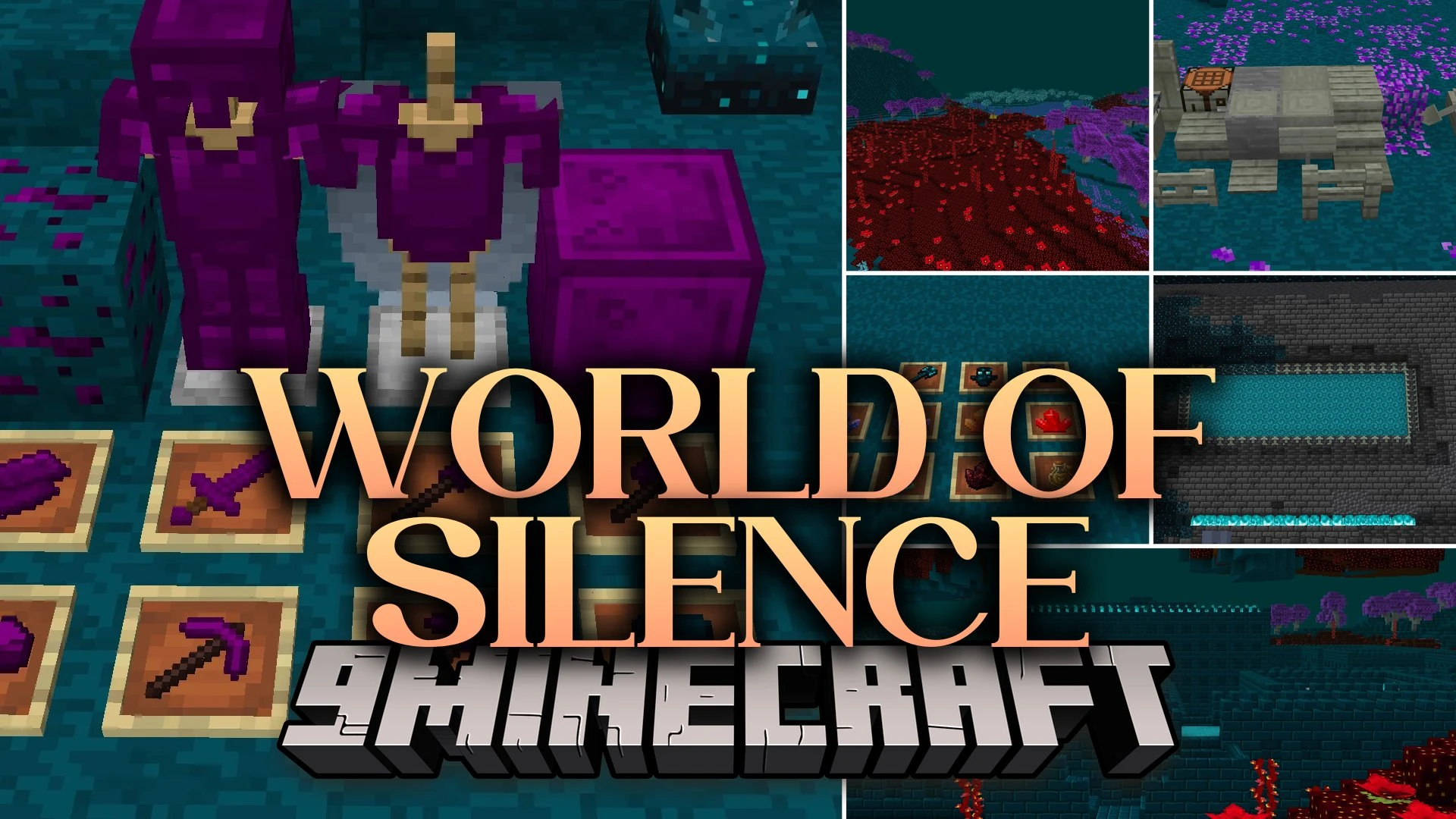 World of Silence Mod (26.3, 26.1.2) – Survive a Dark Sculk Realm