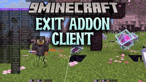 Exit Addon Client Mod (1.21.11) – Hunt Hidden Bases on Anarchy Servers