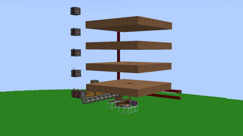 Scalable Elevator Farm Schematic (1.20.x) – Build an Automatic Vertical Crop Farm