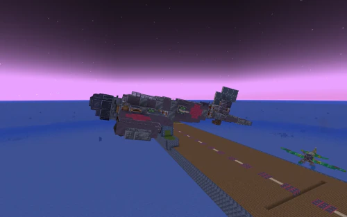 Ww2 Japanese Inspired V Stol Carrier Plane in Create Aeronautics with Working Airbrakes Schematic (1.21.x)
