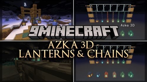 Azka 3D - Lanterns & Chains Model