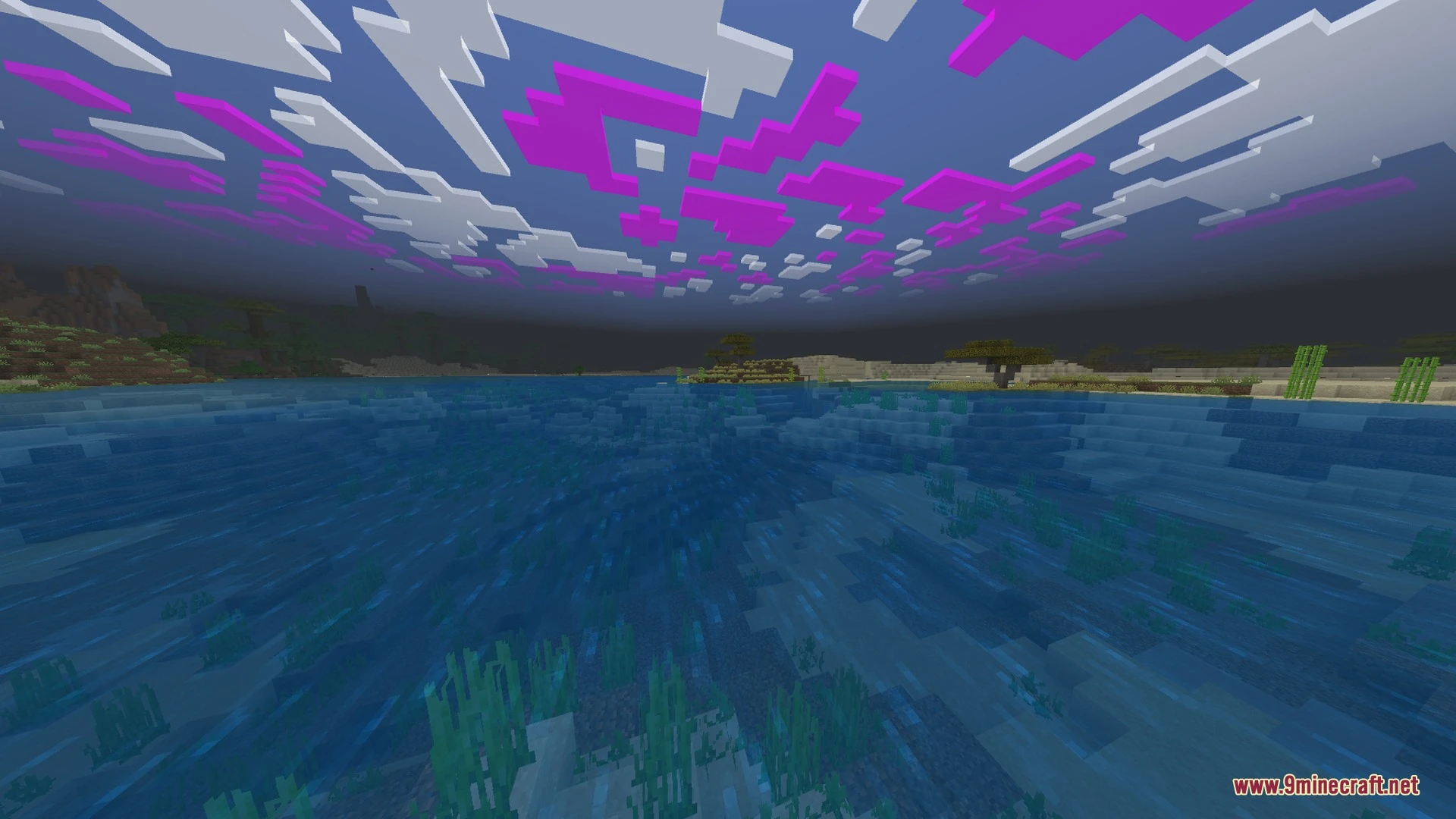 Dark Birch Shader (26.x) – Eerie Horror Lighting and Thick Fog on Android — screenshot 1