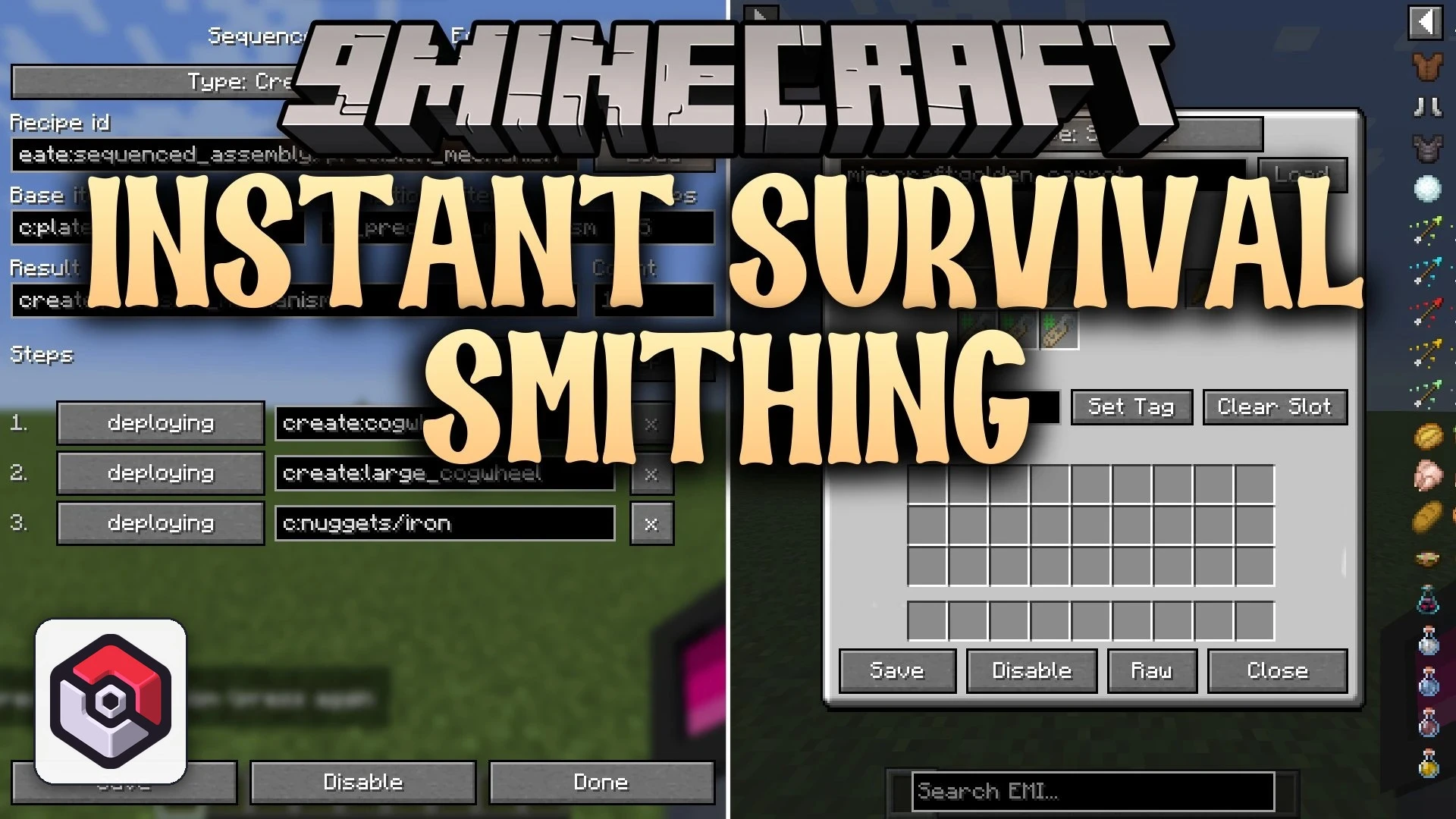 Instant Survival Smithing Mod (26.3, 1.20.1) – Rewrite Survival Crafting Rules