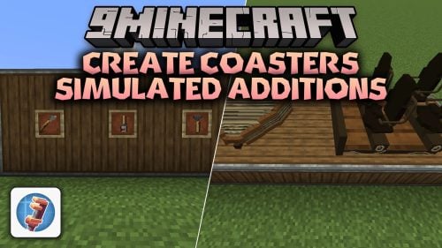 Create Coasters Simulated Additions Mod (1.21.1) – Build Realistic Theme Park