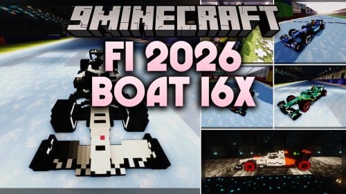 F1 2026 Boat 16x Model