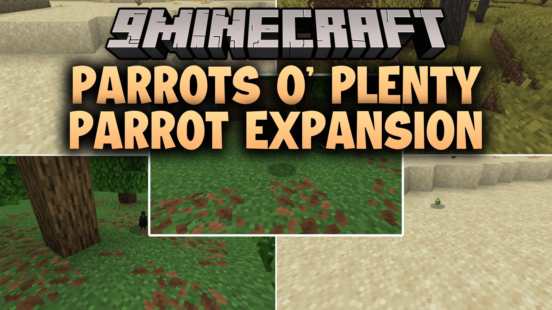 Parrots O' Plenty Parrot Expansion Mod (26.3, 1.20.1)
