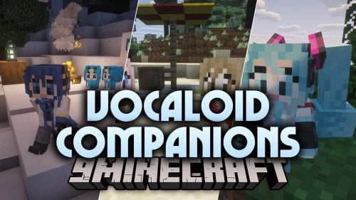 Vocaloid Companions Resource Pack (26.2) – Anime Pop Idols As Loyal Pet Wolves