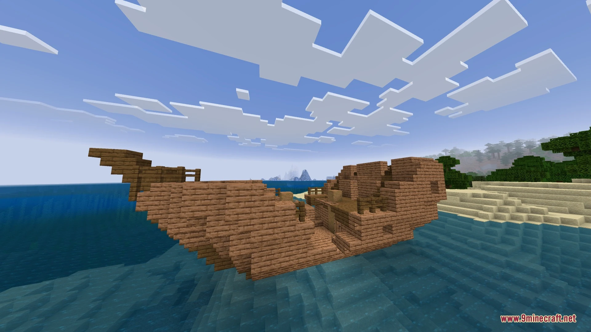Breeze Visuals Shader (26.x) – Soft Pastel Skies and Clean Water on Bedrock Screenshot 11