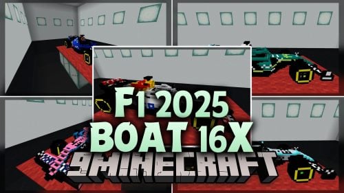 F1 2025 Boat 16x Model