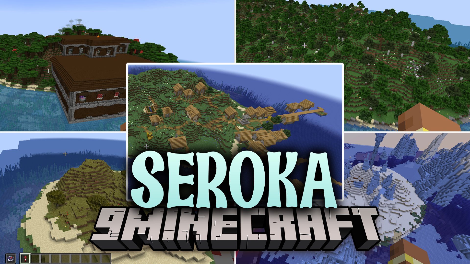 Seroka Mod (1.21.1) – Build Custom Warships and Battle Rival Island Factions