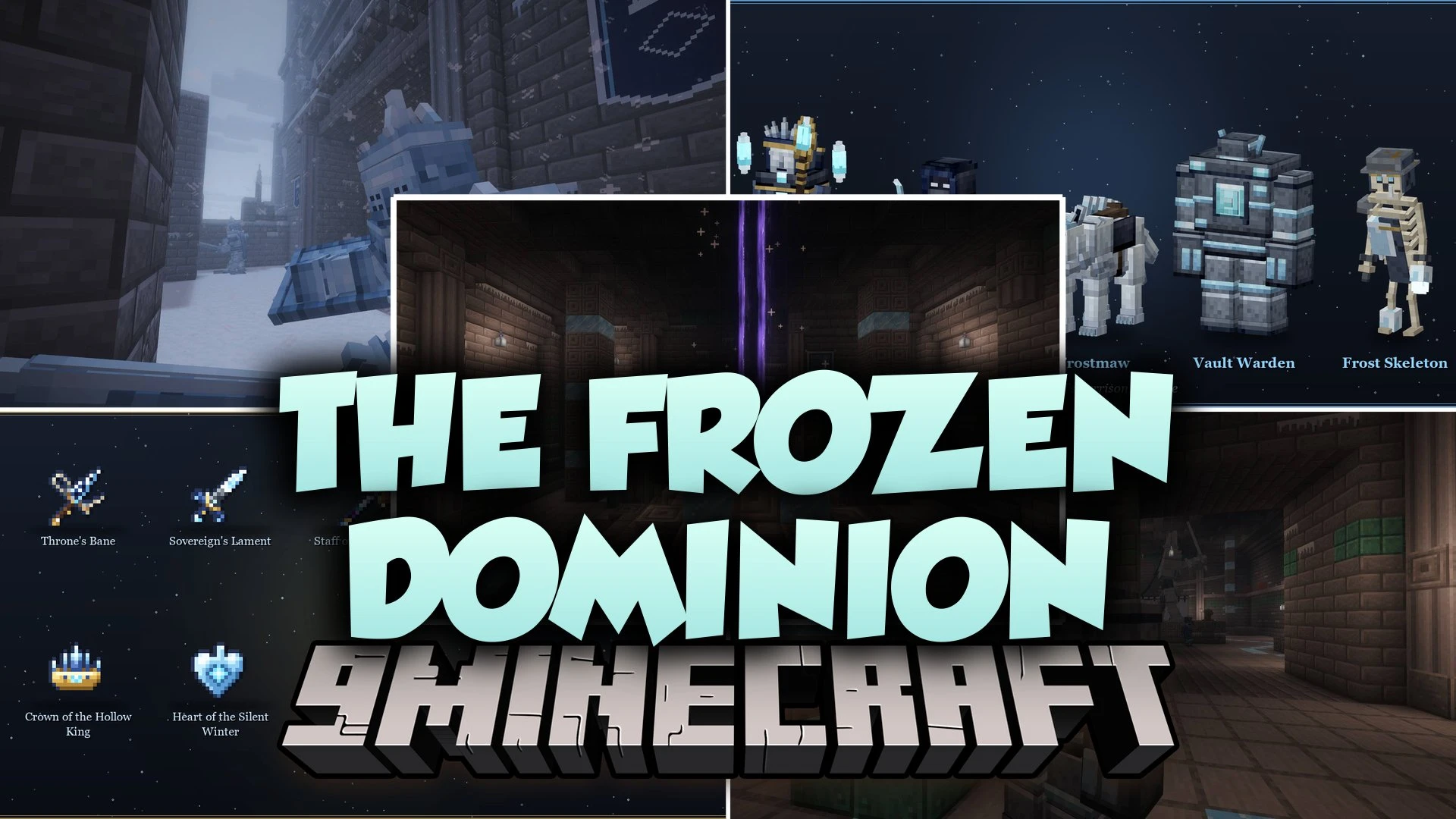 The Frozen Dominion Mod (1.21.1, 1.20.1) – Survive Five Deadly Ice Dungeons