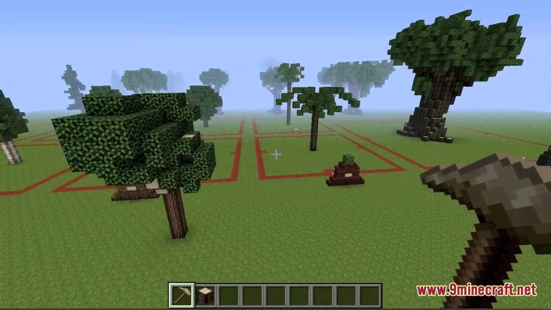 Tree Bundle 300 Custom Trees Map (26.3, 1.20.1) – Inspire Lush Forest Builds — screenshot 3