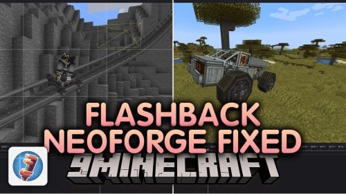 Flashback Neoforge Fixed Mod (1.21.1) – Film Working Trains and Airships