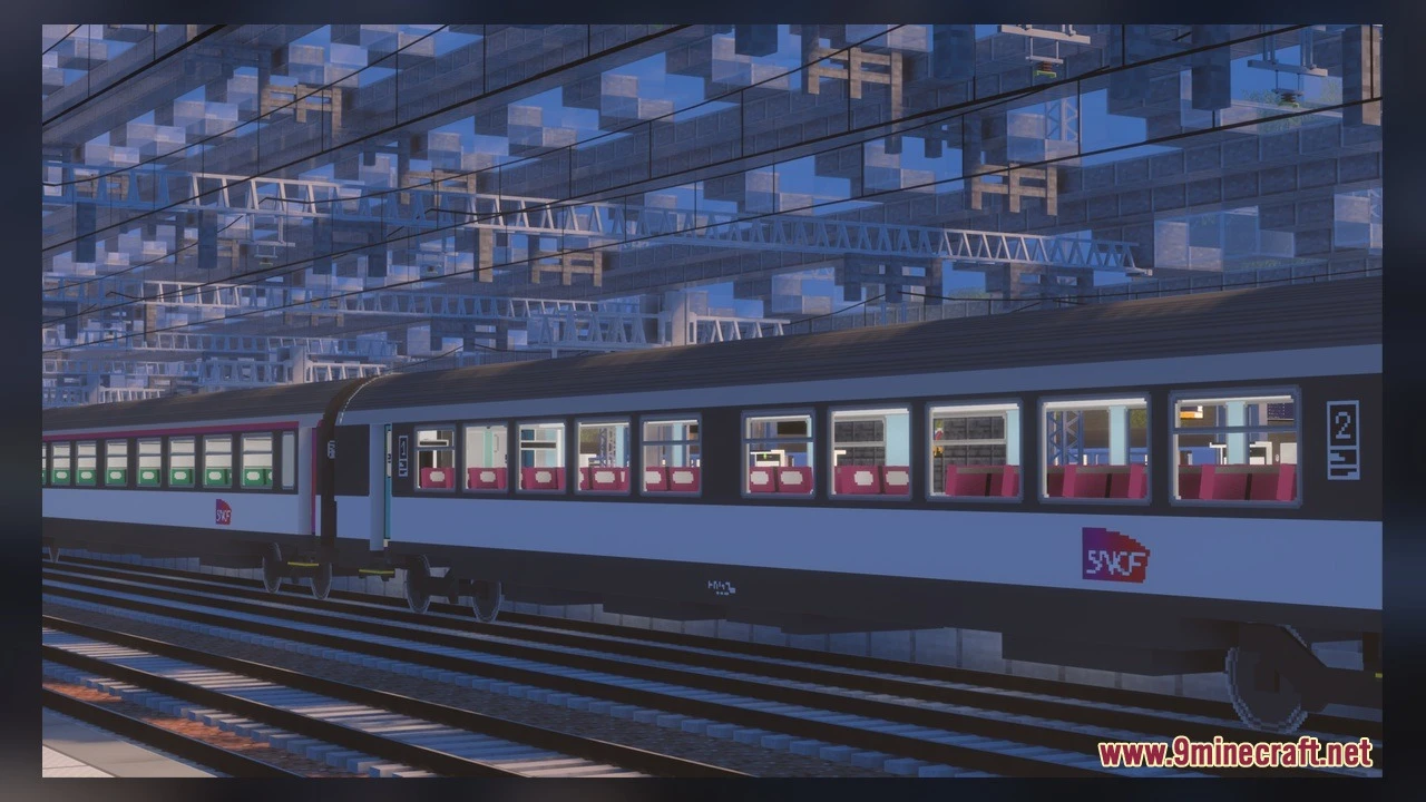 French Coral Car Model Screenshot 6