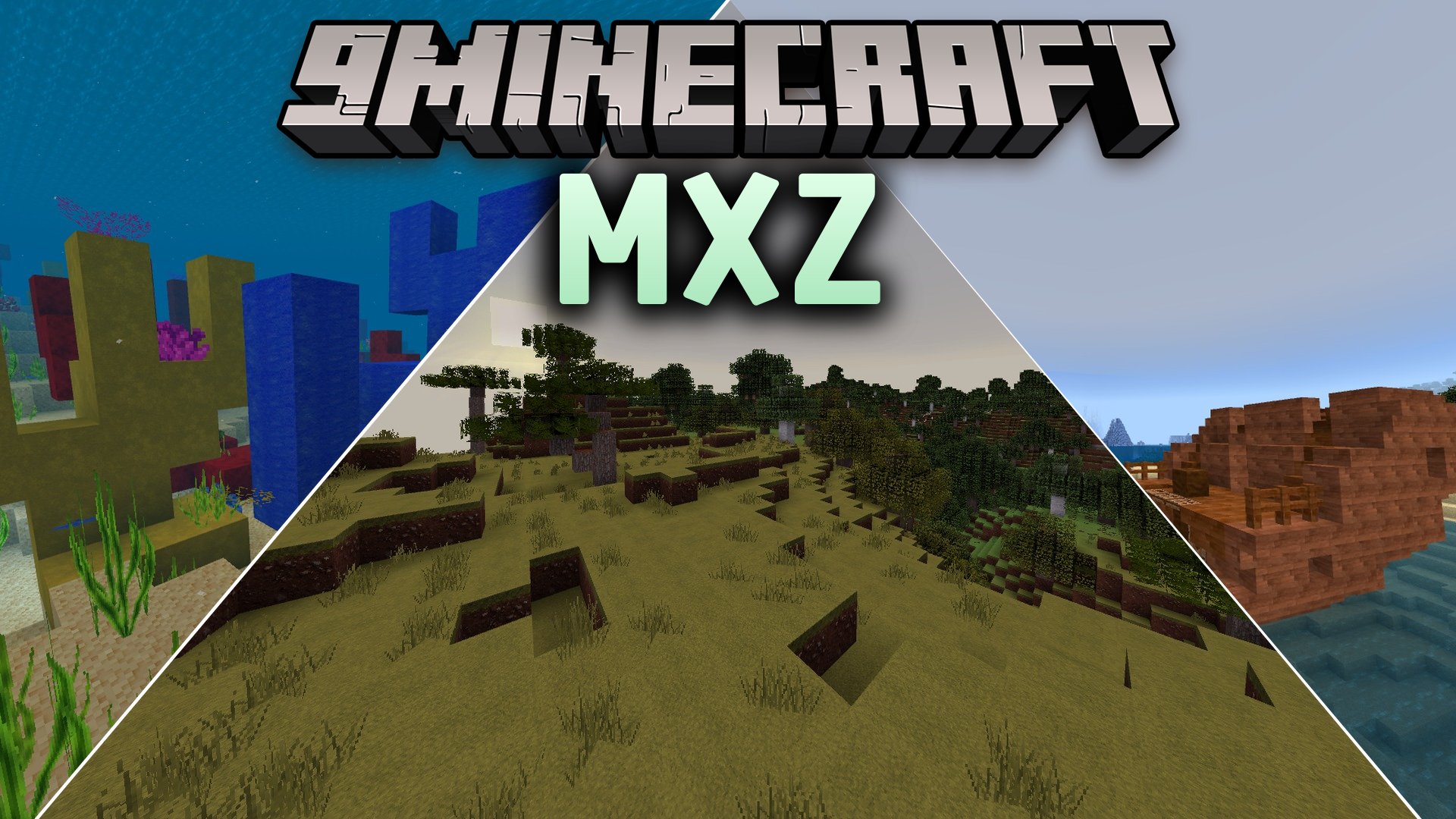 MXZ Shader (26.x, 1.21) – Realistic Lighting and Clear Water on Any Mobile
