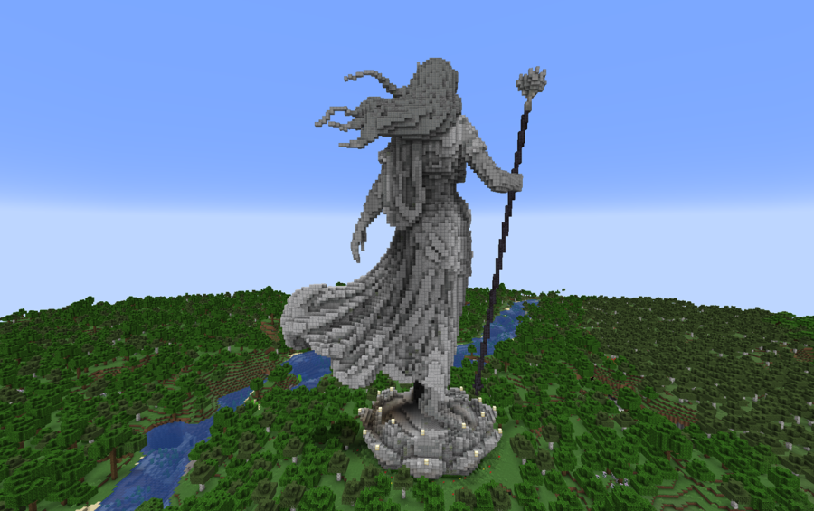 Minecraft Hera Greek Mythology Statue Free Schematic Screenshots 3 Minecraft Hera Greek Mythology Statue Free Schematic Screenshots 3