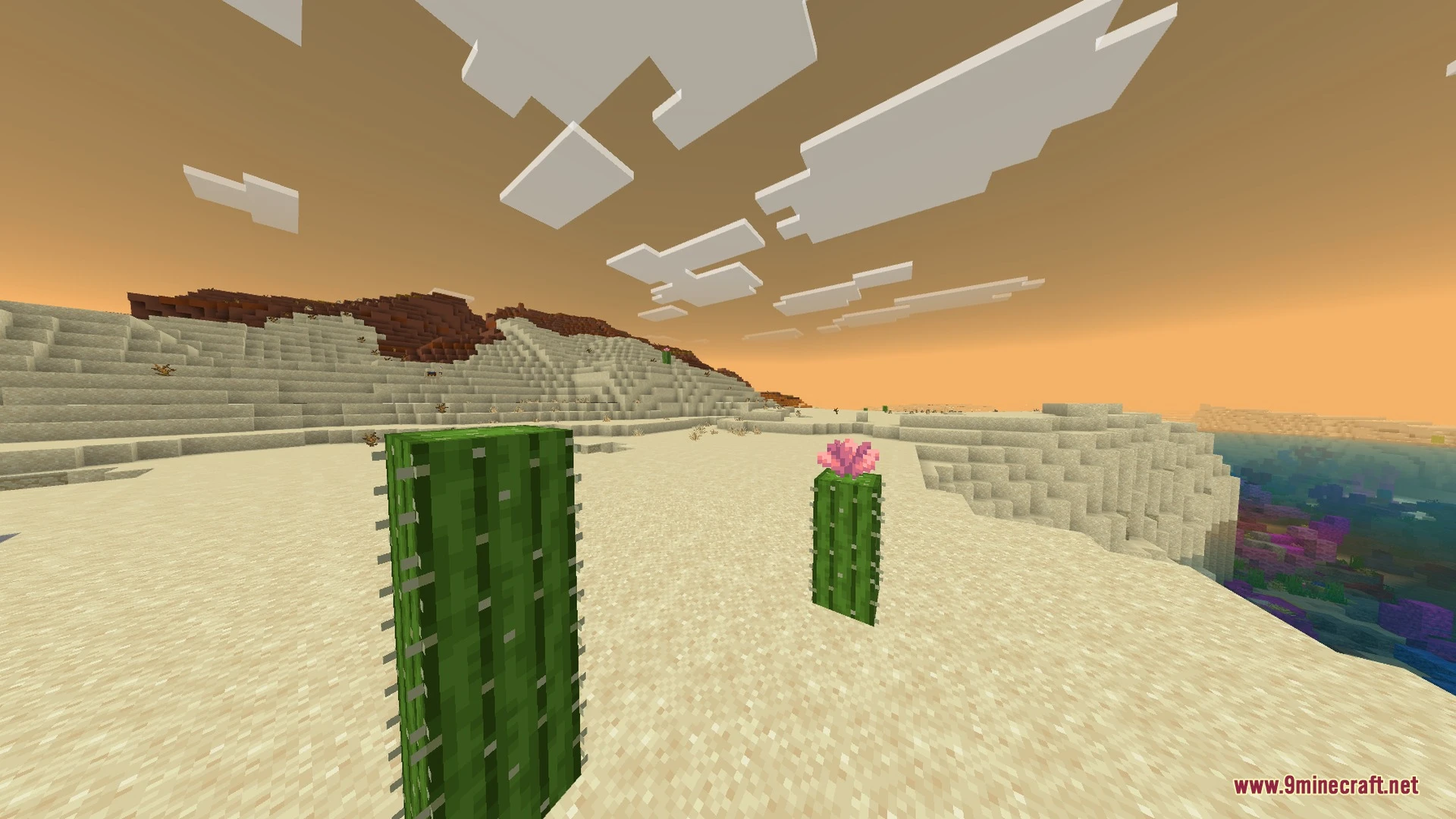Solscape Shaders (26.x, 1.21) – ACES Color Grading with Glowing PBR Ores Screenshot 3