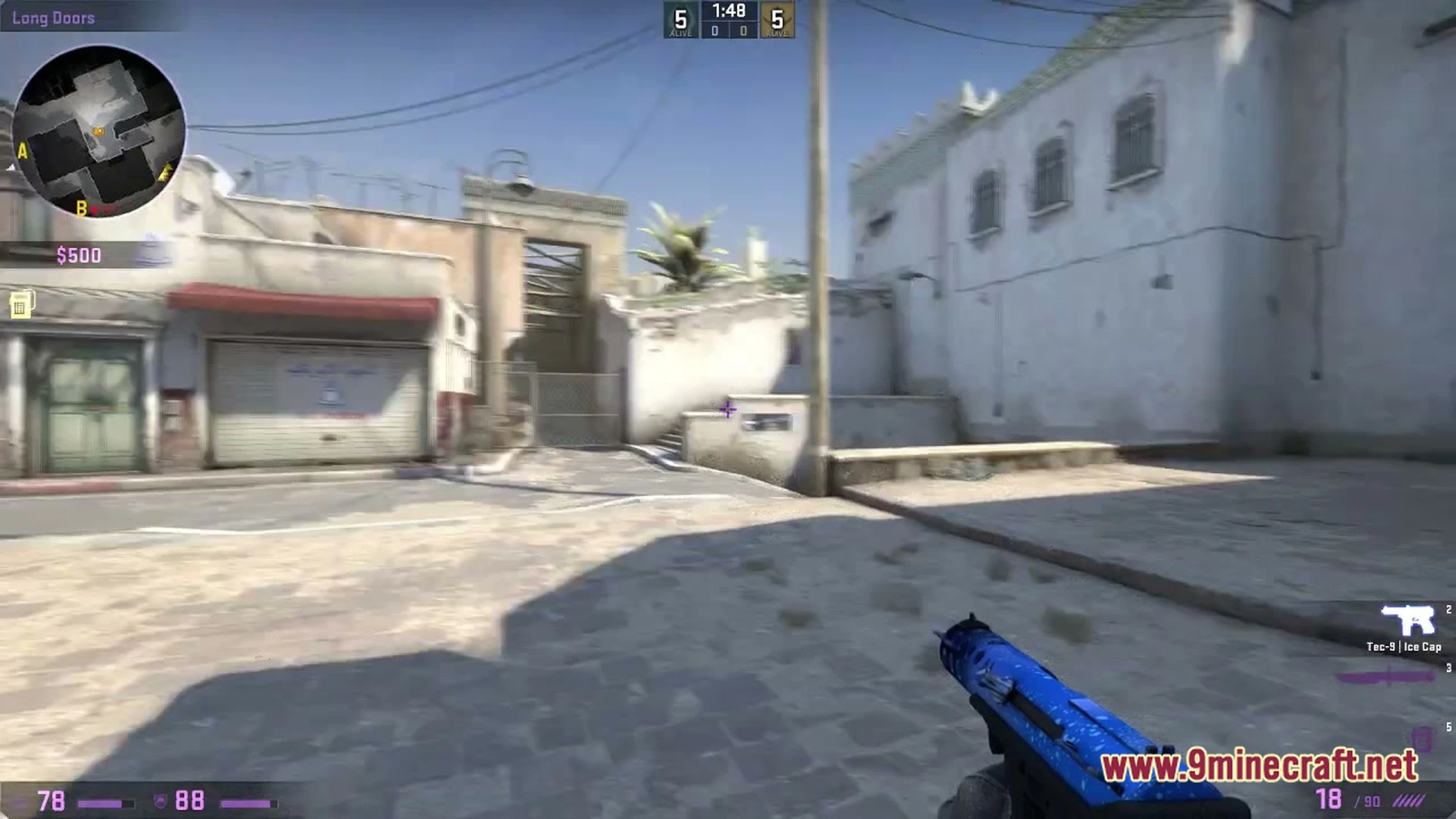CS Dust 2 Remake Map (26.3, 1.20.1) – Battle Across Iconic Bomb Sites — screenshot 1