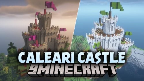 Caleari Castle Mod (26.3, 1.20.1) – Settle Inside a Floating Bastion
