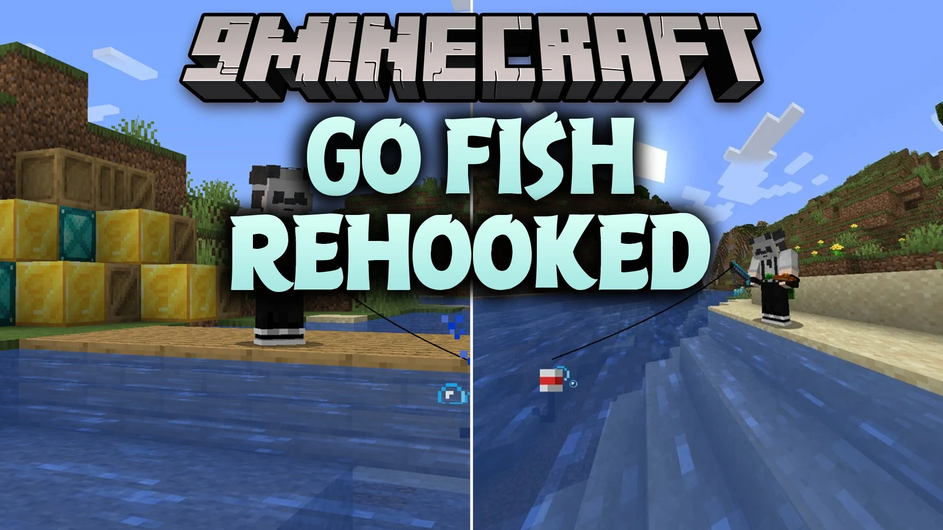 Go Fish Rehooked Mod (26.3, 1.21.1) – Fish Across All Three Dimensions