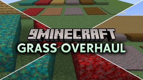 Grass Overhaul 9minecraft Mod (26.3) – Sculpt Smooth Hills and Natural Landscapes