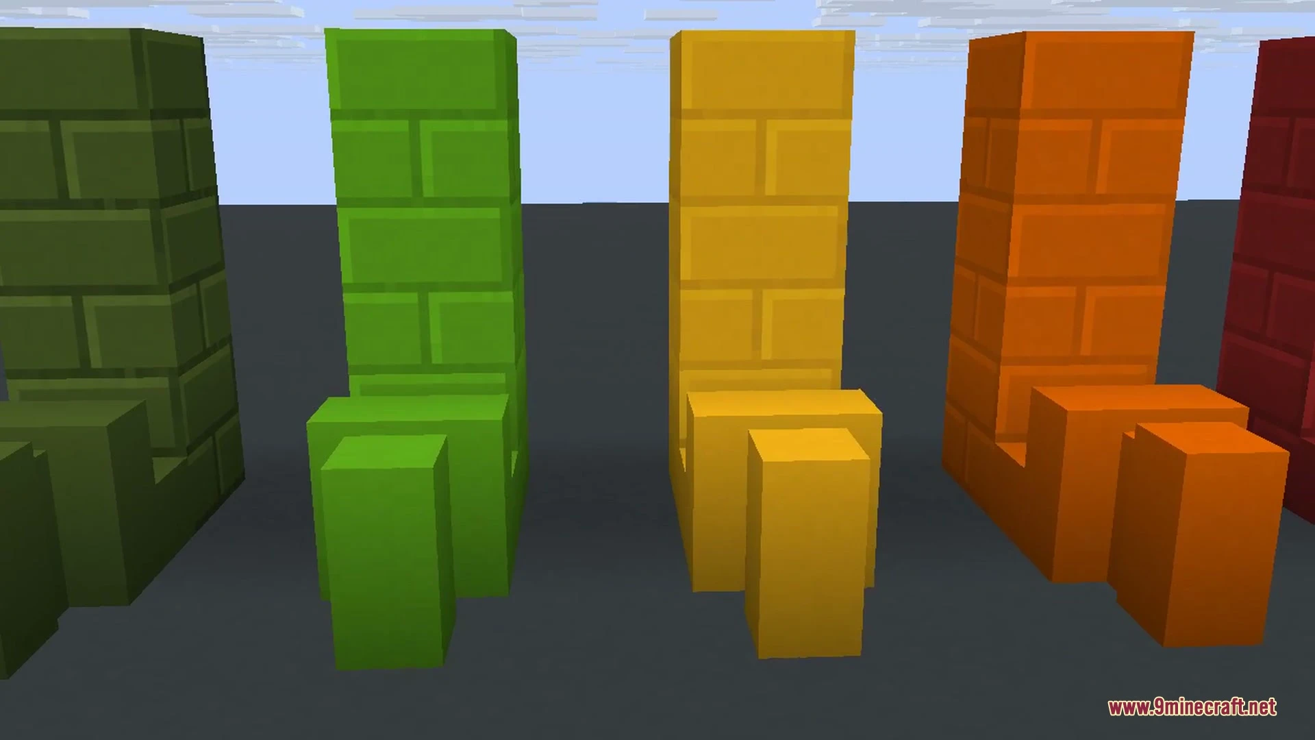 Moar Concrete 9minecraft Mod (26.3, 26.2) – Build Modern Houses in Every Color — screenshot 5
