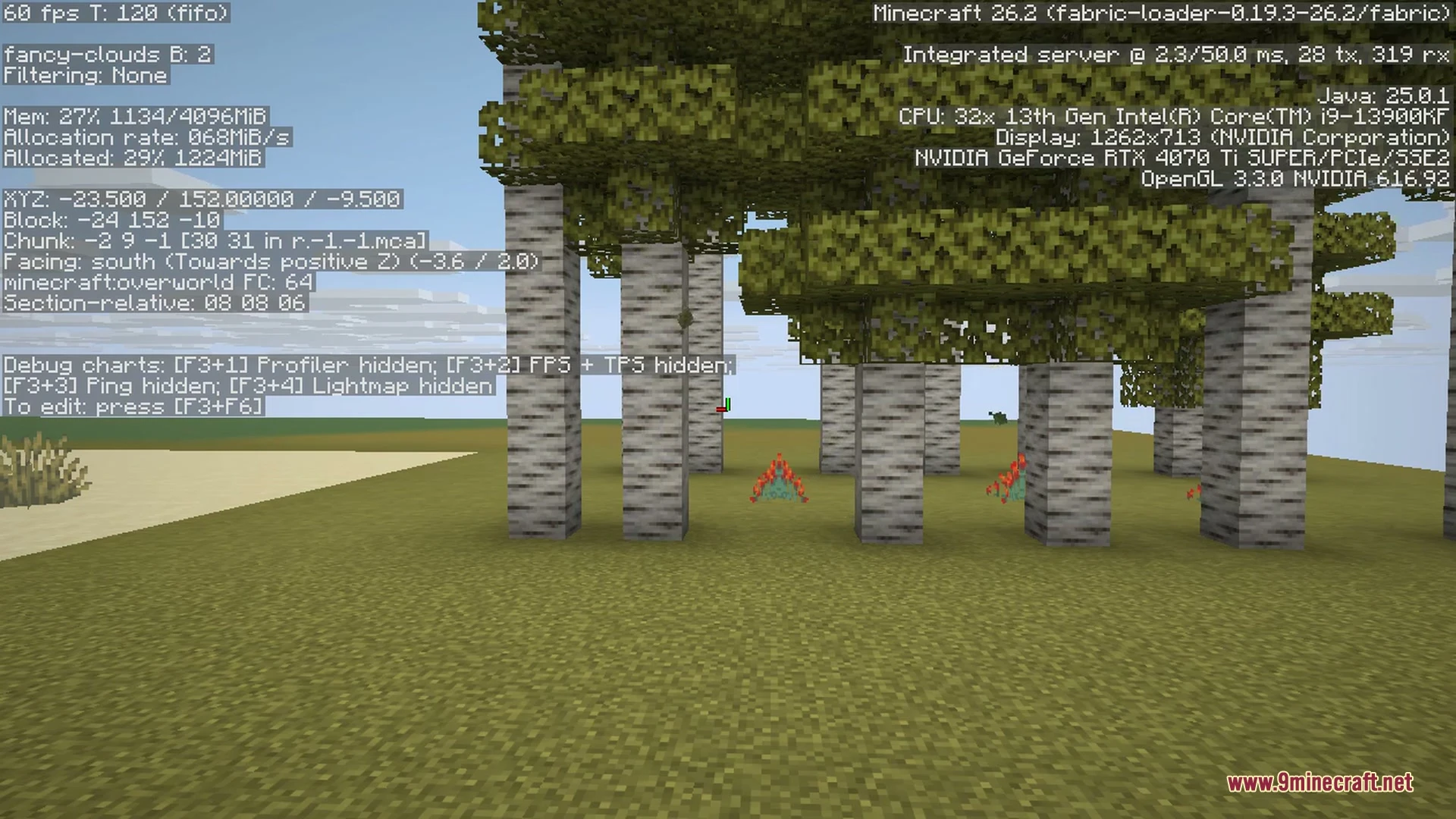 Nature Spirit mod features many new wood sets and colorful decorative flowers