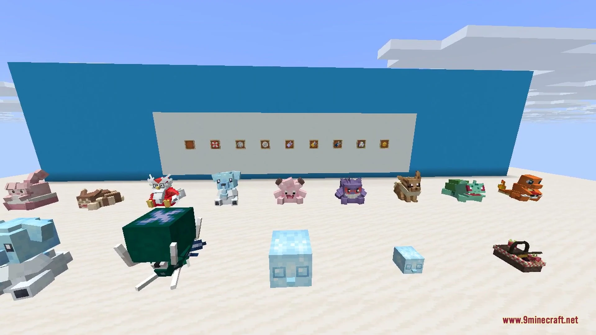 Pokeblocks 9minecraft Mod (26.3) – Decorate Your Base with Cute Pokemon Plushies — screenshot 3