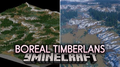 Boreal Timberlans Map