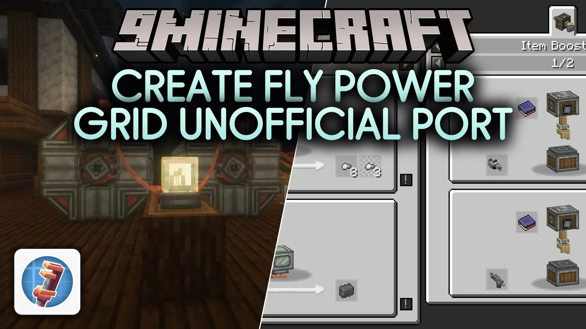 Create Fly Power Grid Unofficial Port Mod (26.2, 26.1.2)