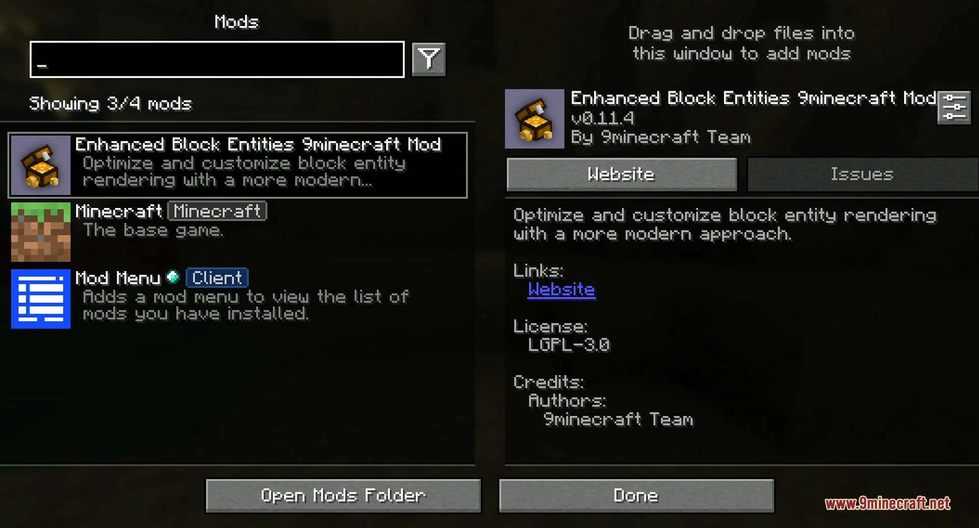 Enhanced Block Entities 9Minecraft Mod screenshot 2