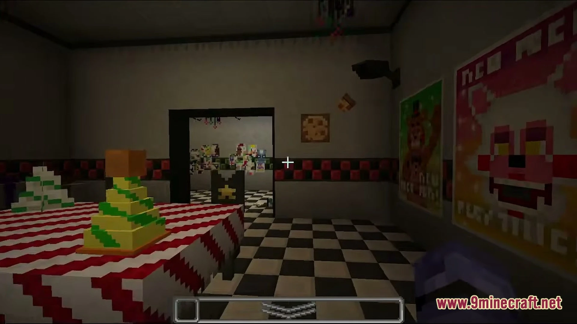 Freddy Fazbear Pizza Map (26.3, 1.20.1) – Survive the Creepy Night Shift — screenshot 3