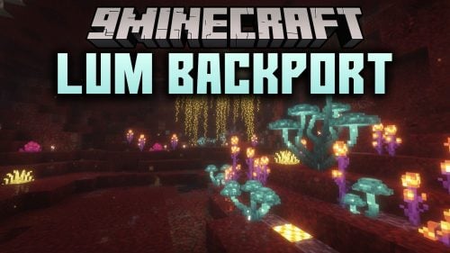 Lum Backport Resource Pack (1.12.2) – Eerie Neon Lights in the Underworld