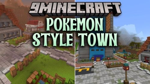 Pokémon Style Town Map