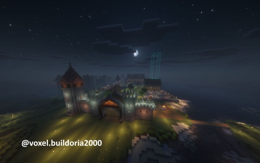 Survival Starter Base Castle Schematic Screenshots 1