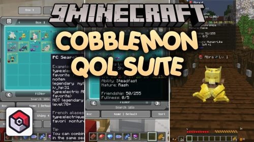 Cobblemon QoL Suite Mod (1.21.1) – Build Your Ultimate Living Dex