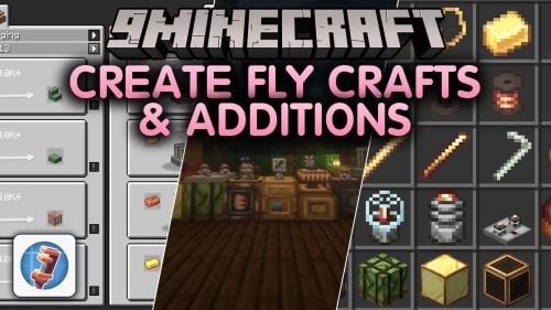Create Fly Crafts & Additions Mod (26.2) – Bring Electric Power to Contraptions