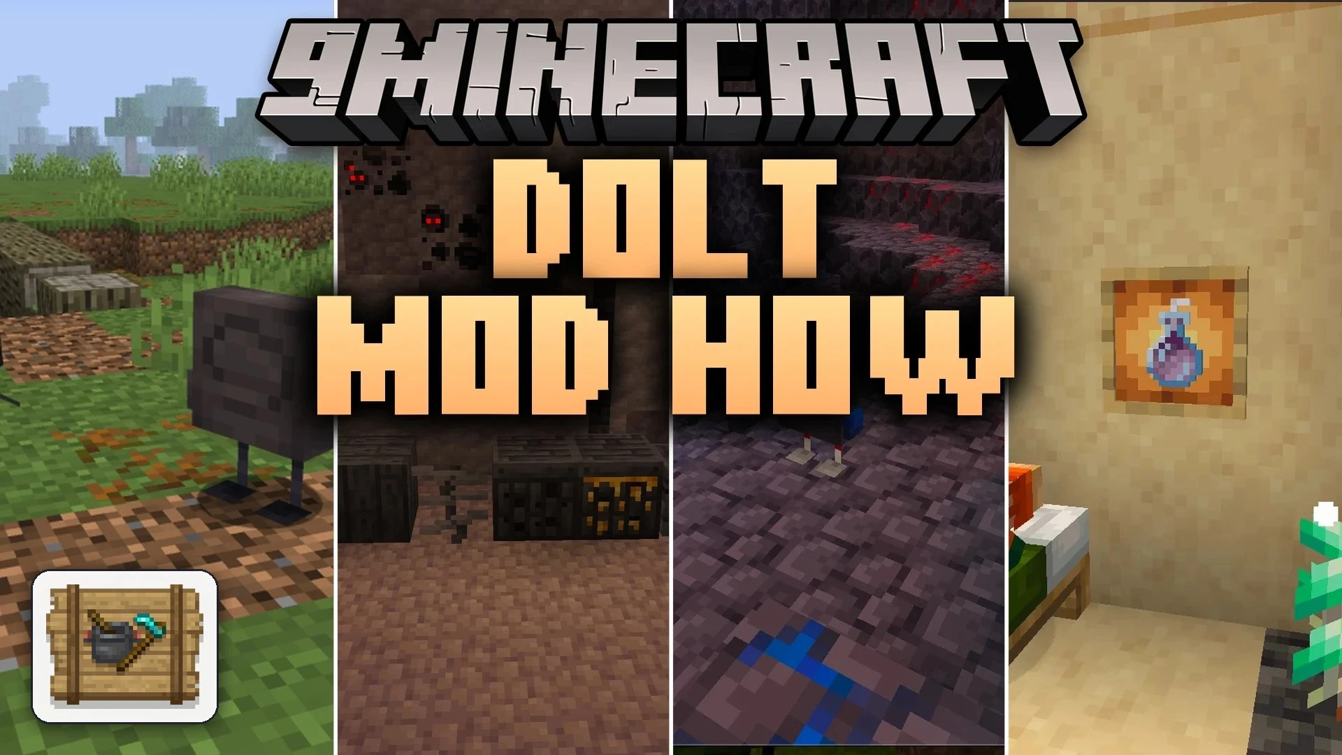 Dolt Mod How Mod (1.20.1) – Sleep Through Danger and Survive Drops with Ease