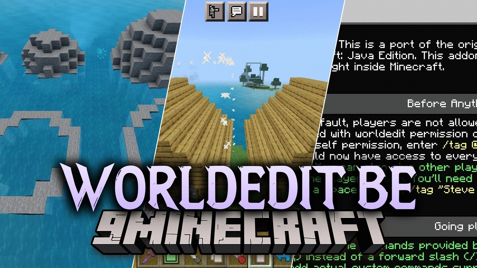 WorldEdit BE Mod – Build Giant Megastructures Across Bedrock Worlds