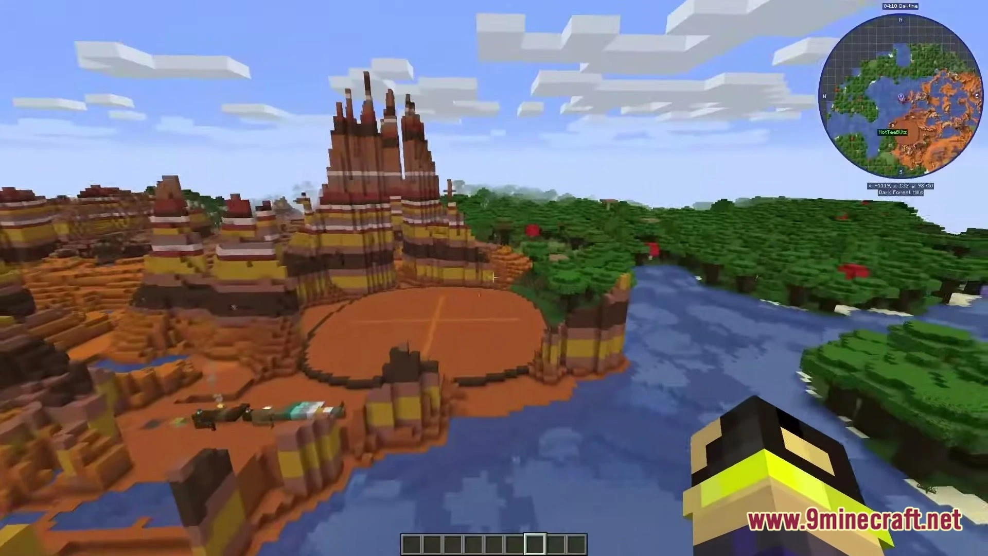 PVP PVE Arena MultiMap Map (26.3, 1.20.1) – Brutal Brawls in Battle Cubes — screenshot 1