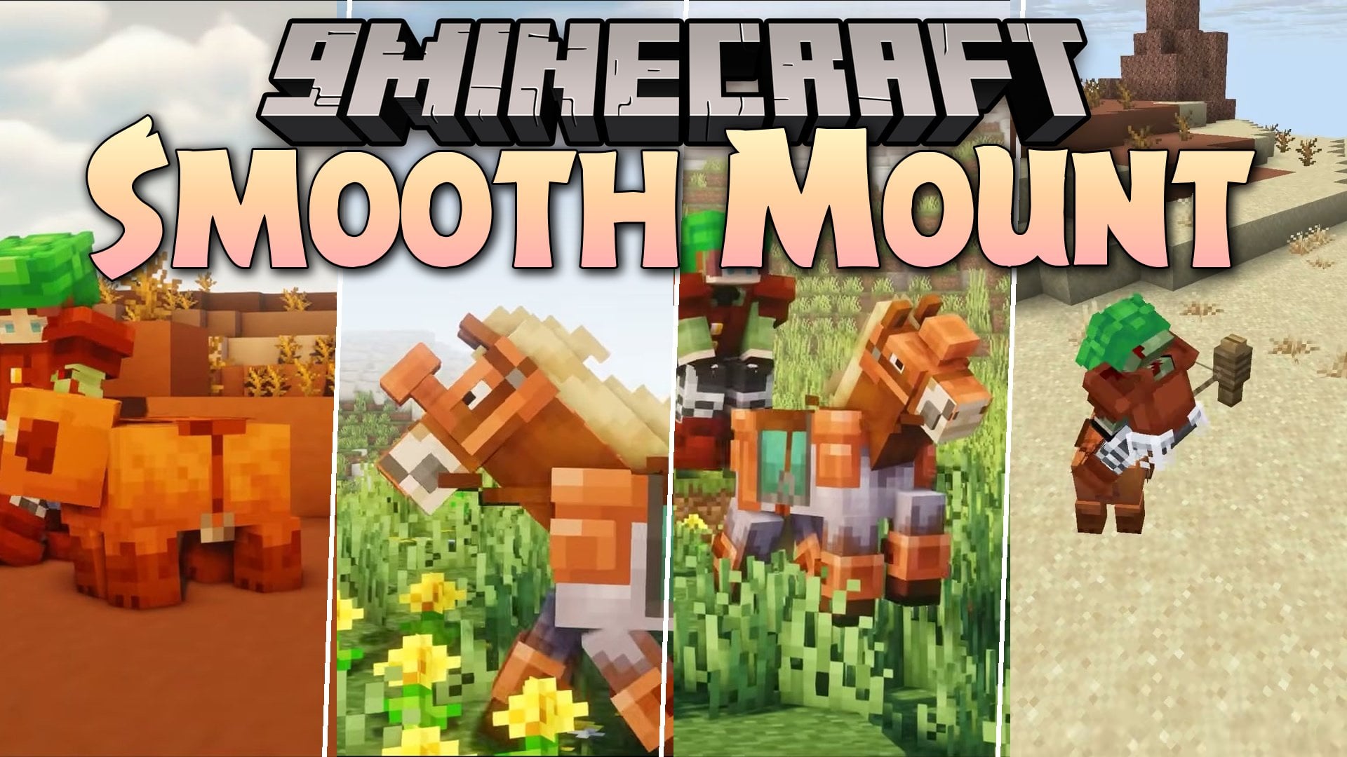 Smooth Mount Mod (1.21.11) – Climb Naturally Onto Your Mounts Without Sudden