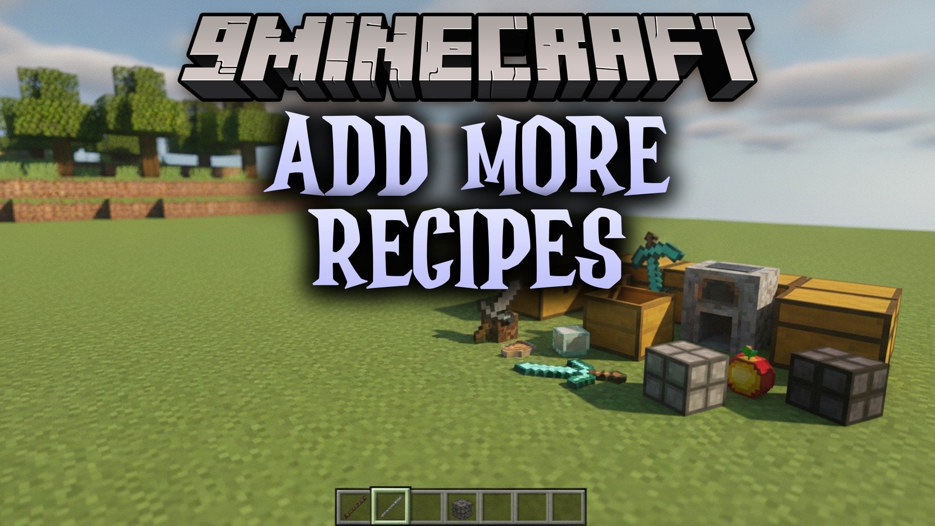 Add More Recipes Mod (26.2, 1.20.1) – Skip Endless Grinding for Rare Boss Loot