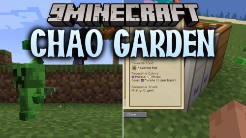 Chao Garden Mod (1.21.11, 1.21.1) – Train and Evolve Virtual Pets