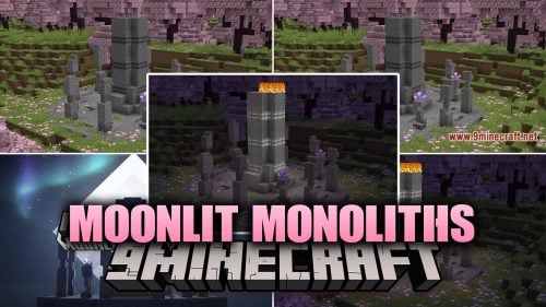 Moonlit Monoliths Data Pack (1.20.1) – Nightly Blessings Beneath Changing Moon