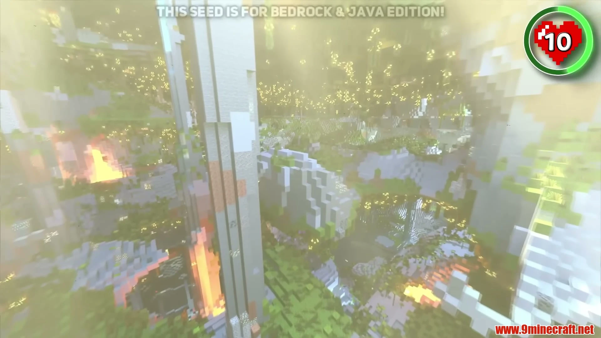 Subterranean Glowing Lush Cavern Citadel - Minecraft 26.3 Seed 2208626533096451426 View 2