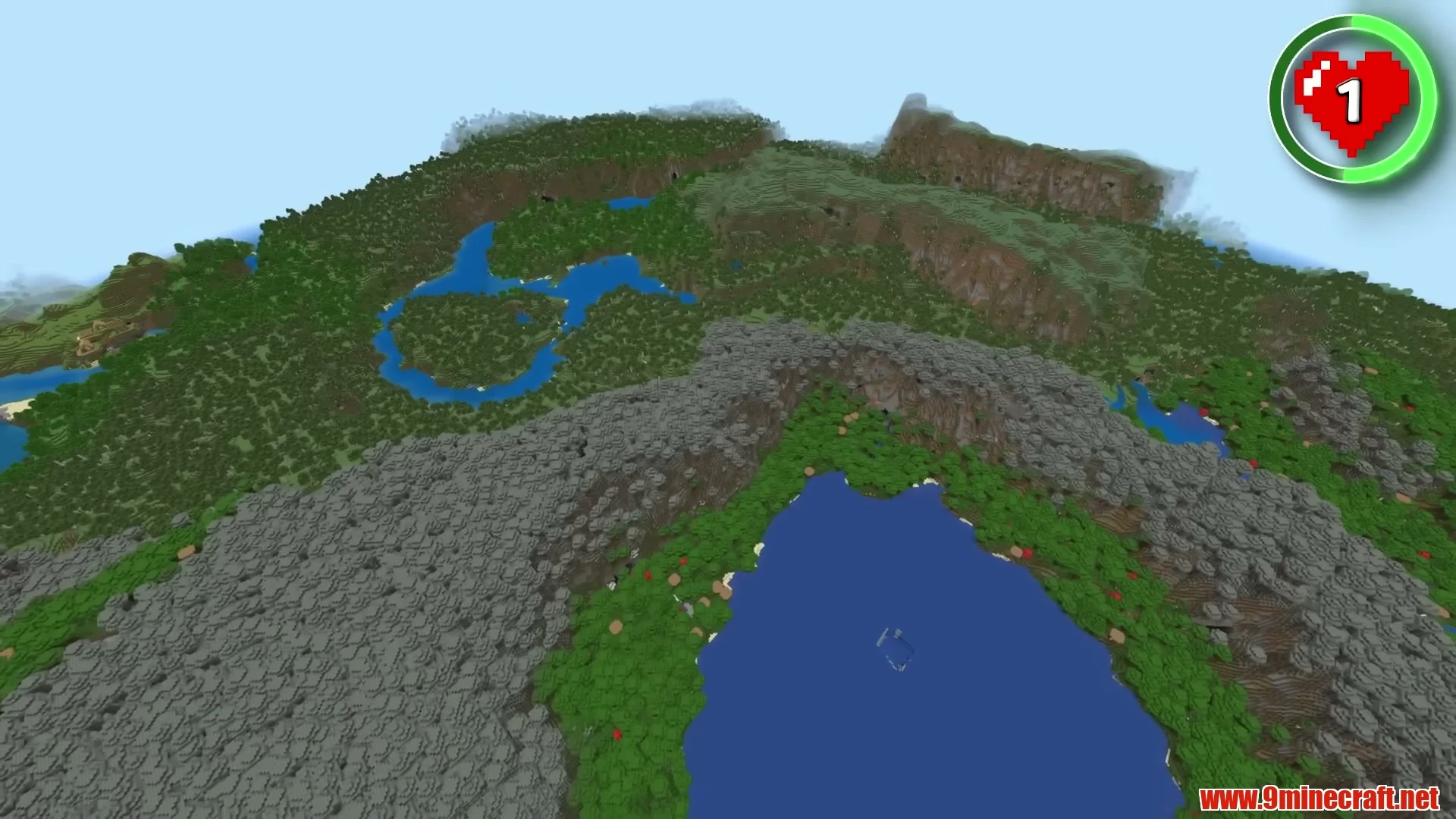 Mega Dark Oak Lake & Pale Garden Sanctuary - Minecraft 26.3 Seed 8120000002348945110 View 3