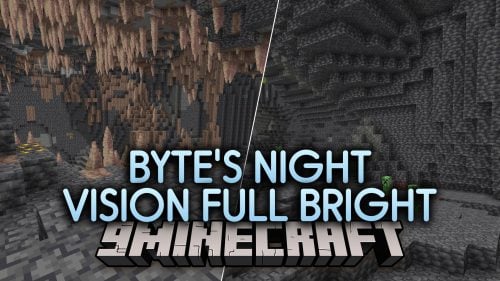 Byte’s Night Vision Full Bright Resource Pack (26.3, 26.1.2)