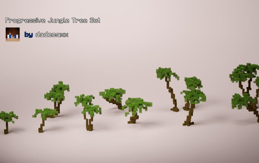 Progressive Jungle Tree Set Schematic Thumbnail